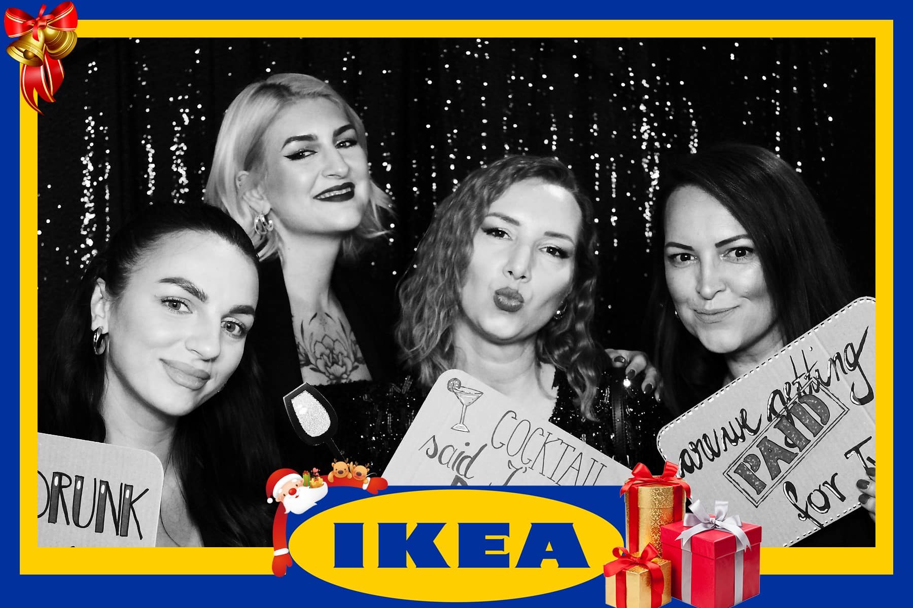 Foto stojnica na podjetnem dogodku