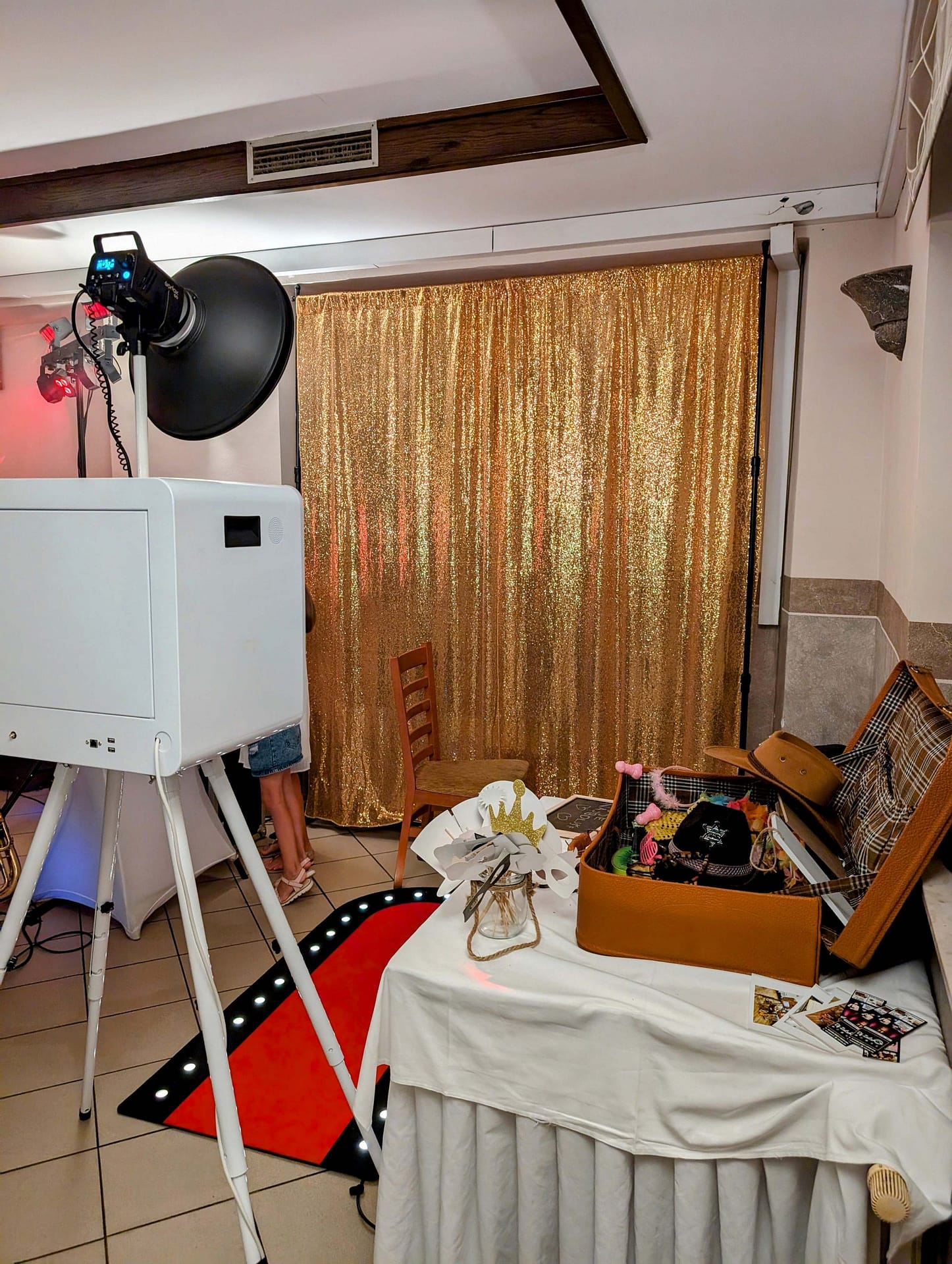 Foto stojnica na rojstnem dnevu, paket VIP