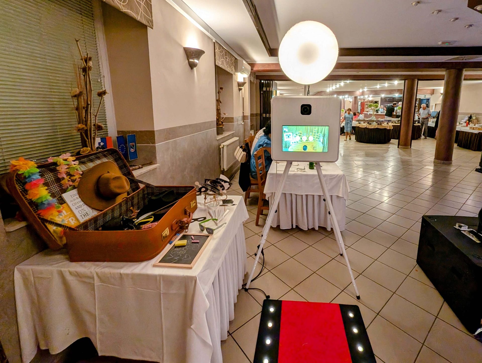 Foto stojnica na rojstnem dnevu